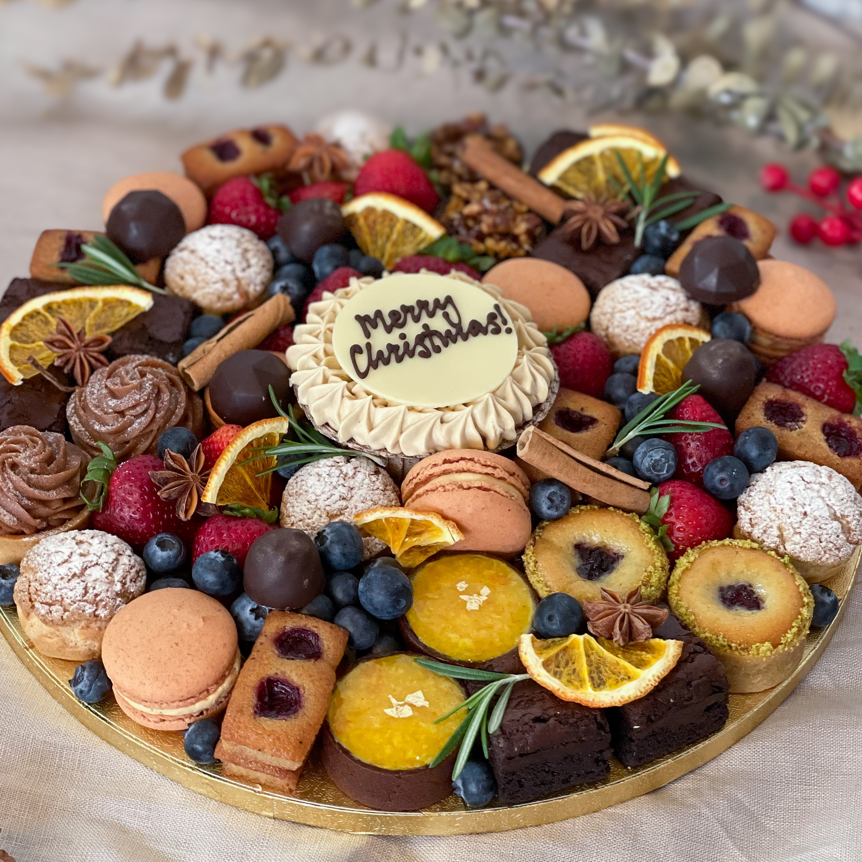 Christmas Dessert Platter