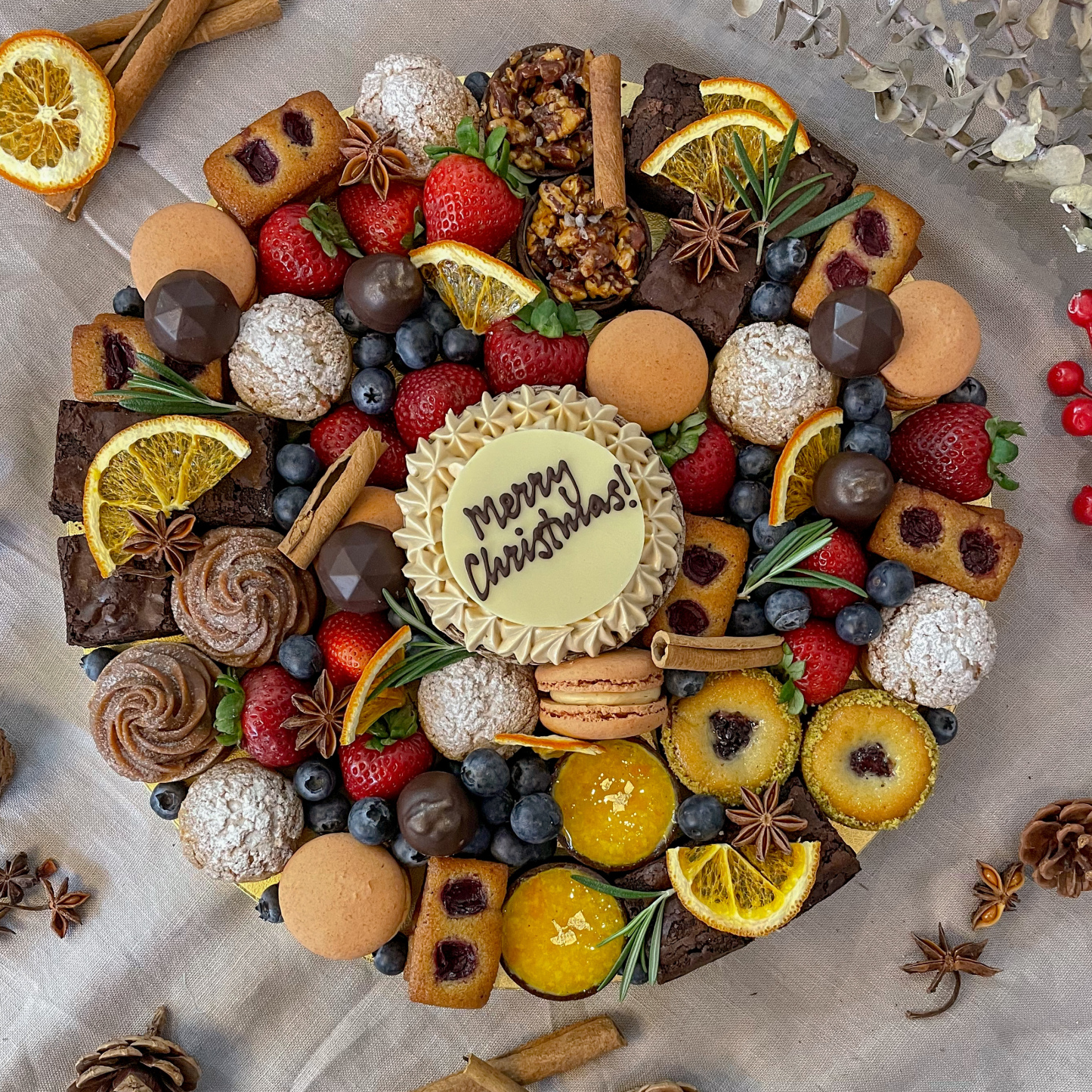 Christmas Dessert Platter