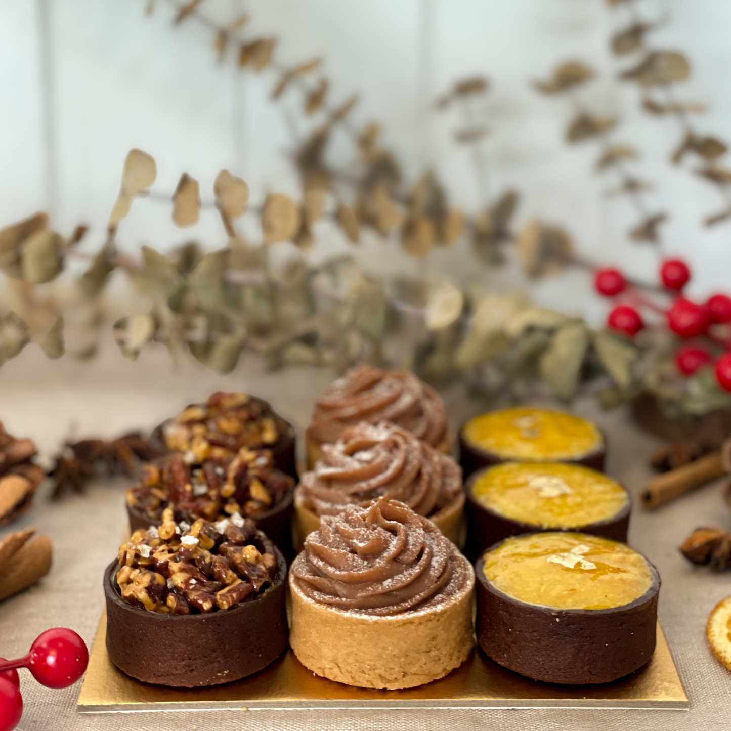 Christmas Tartlet Set (9pcs)