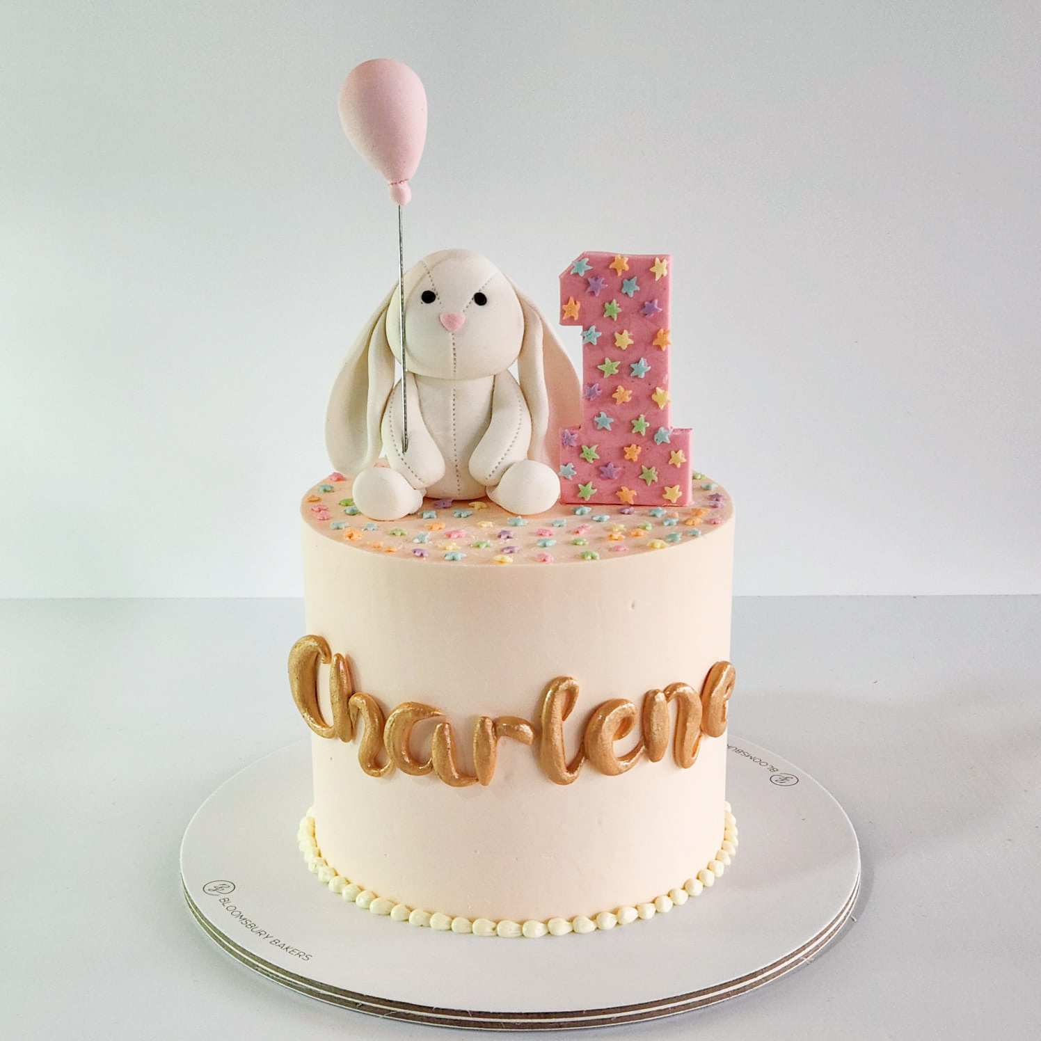 [KB1] Pastel Bunny Balloon Cake