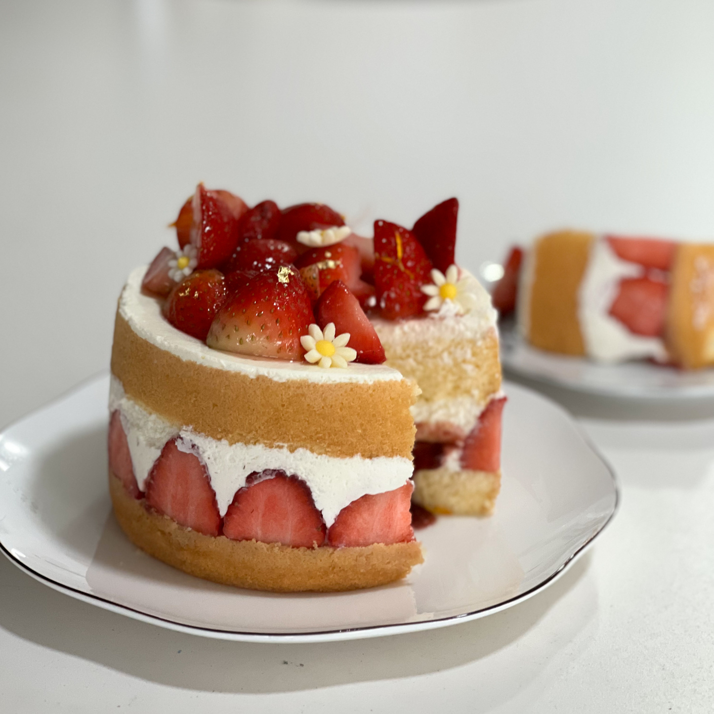 Strawberry Passionfruit Cake 