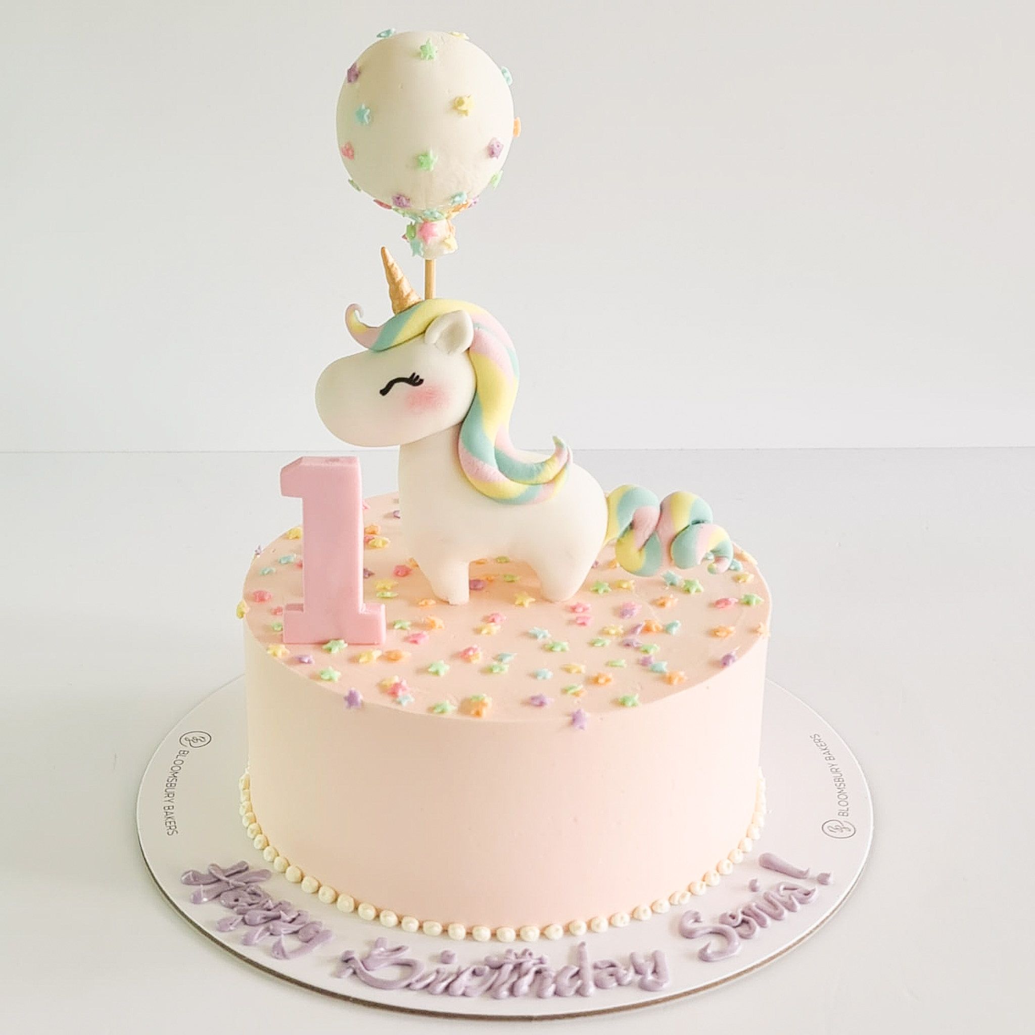 Pastel Unicorn Cake 