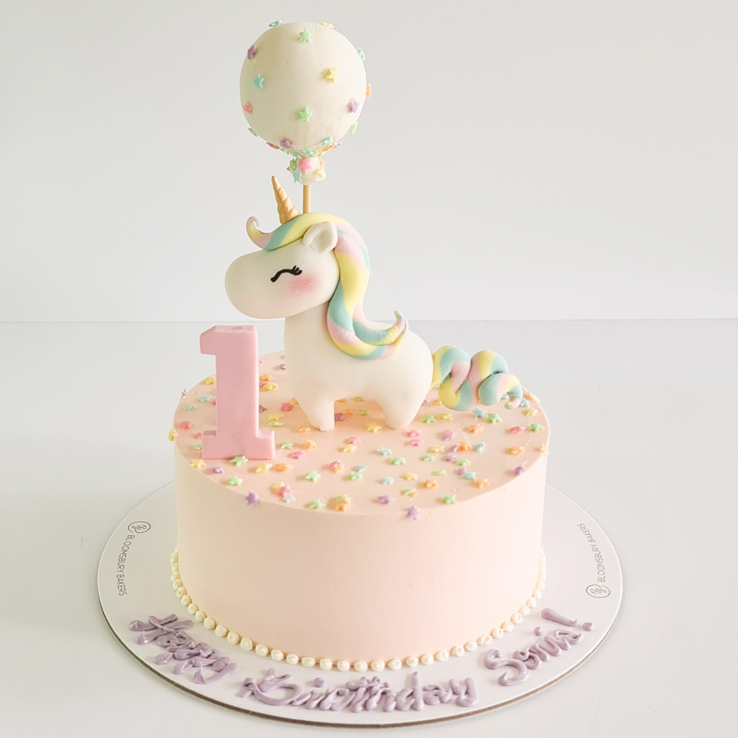Pastel Unicorn Cake