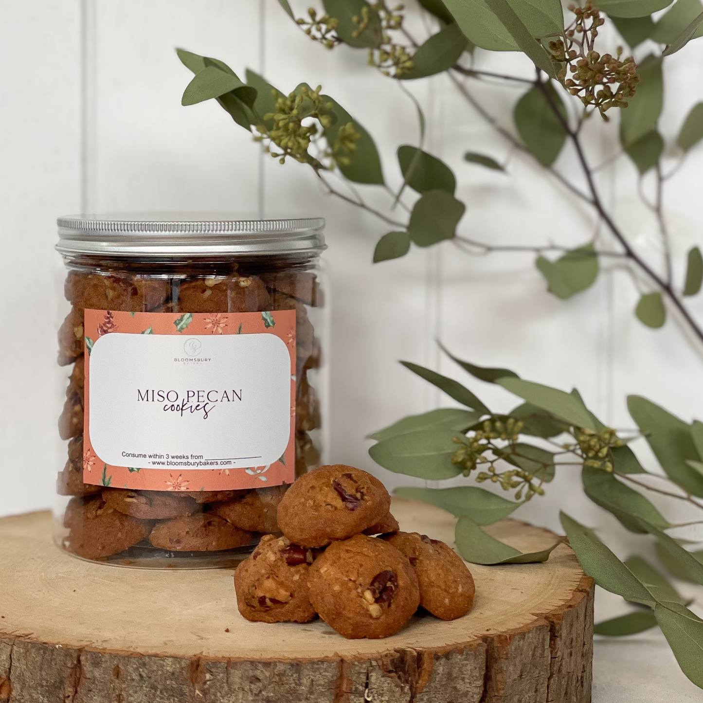 Miso Pecan Cookies