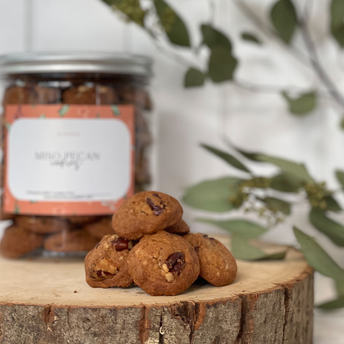 Miso Pecan Cookies