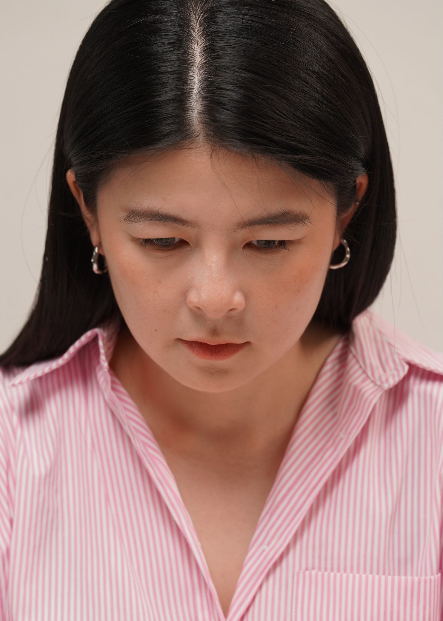 Aurora Irregular Silver Earrings