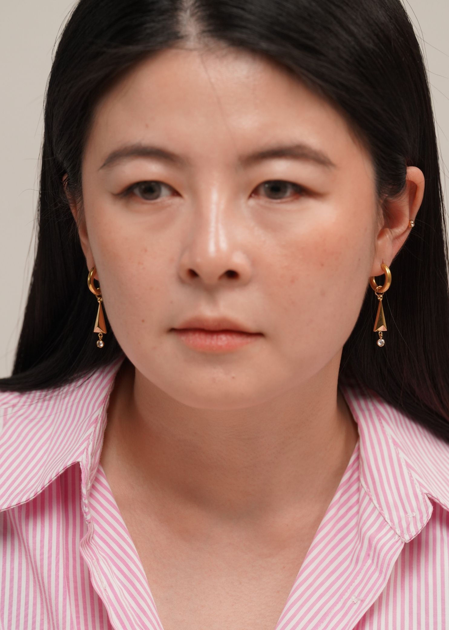 Bibelot Mini Gold Hoops Earrings