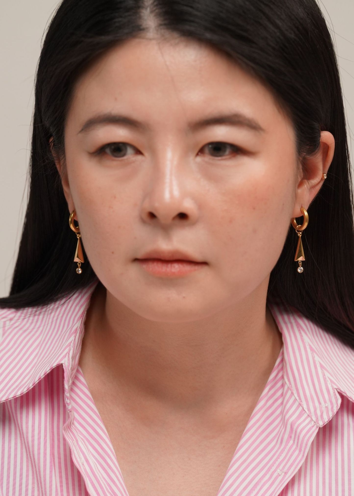 Bibelot Mini Gold Hoops Earrings