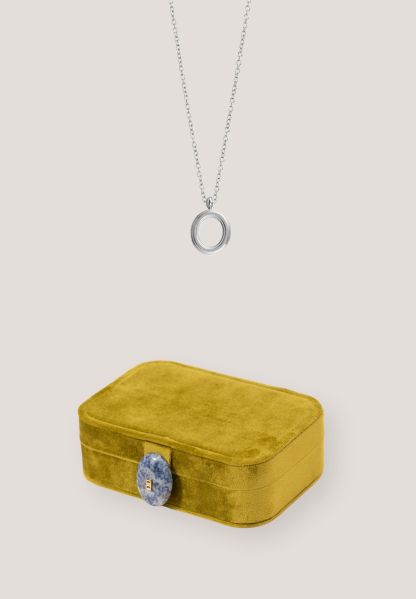 Wishkeeper Jewellery Box + Alphabet Silver Necklace