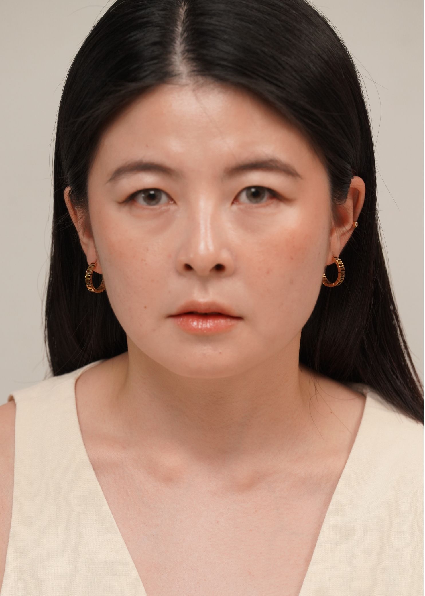 Gung Iconic Gold Hoop Earrings