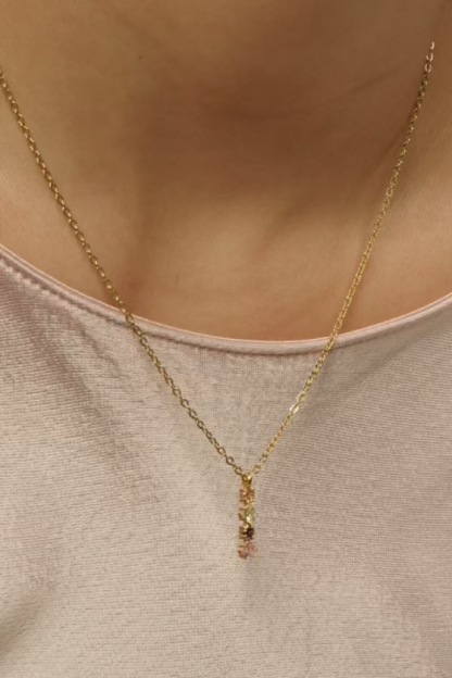 Romantic Mystic Gold Chain Pendant Necklace