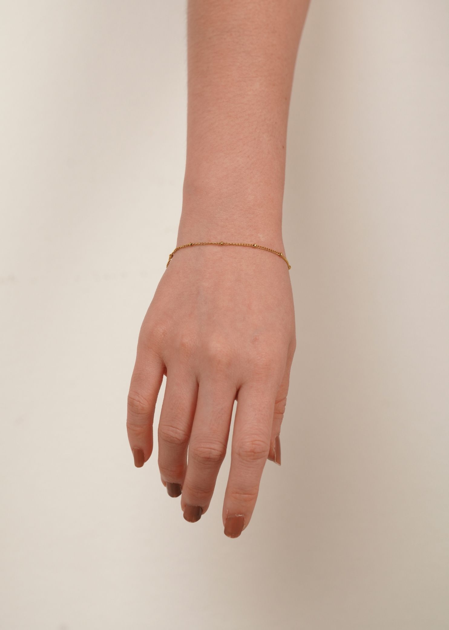 Ball Gold Chain Bracelet
