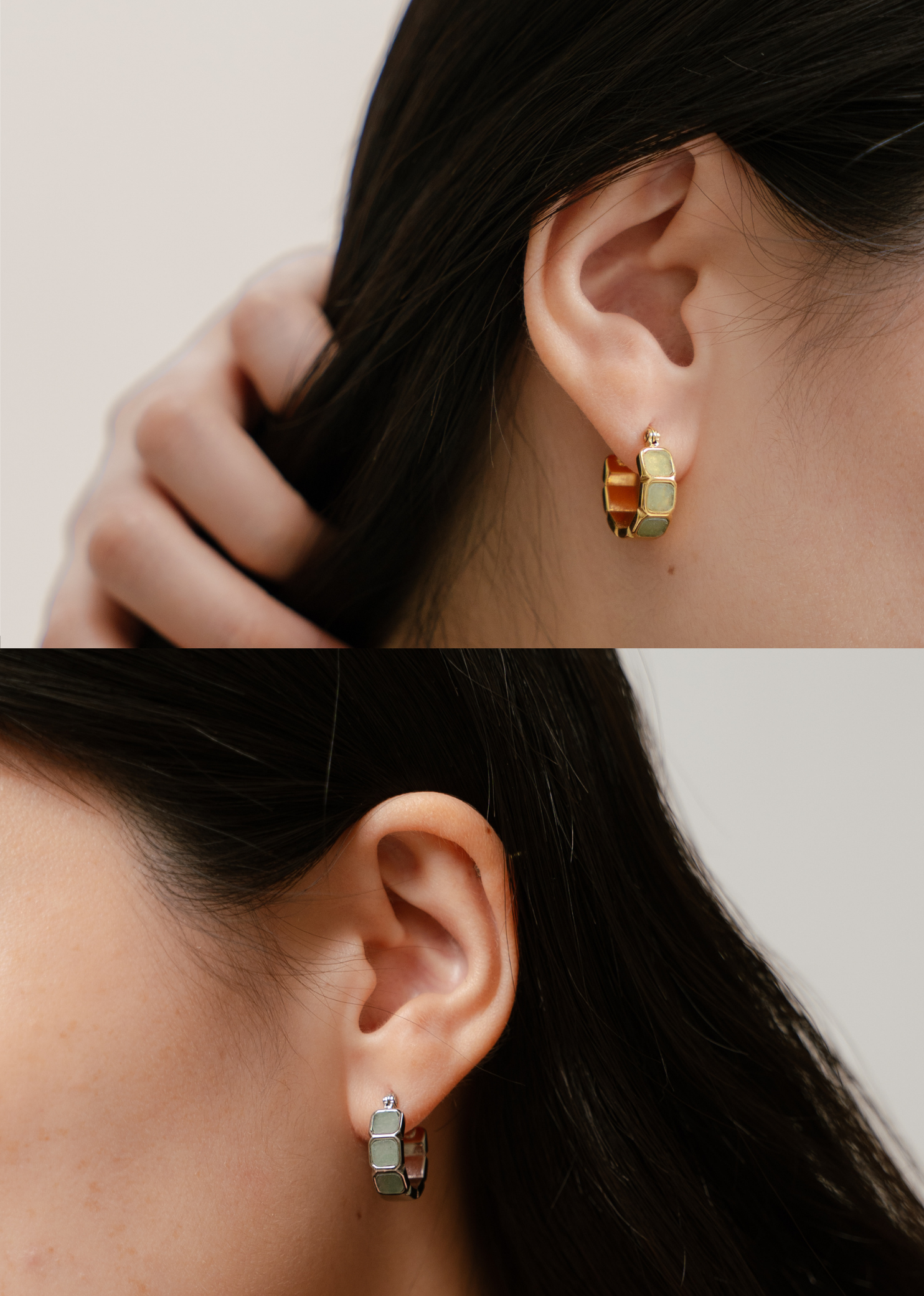 Courage Jade Aventurine Duo