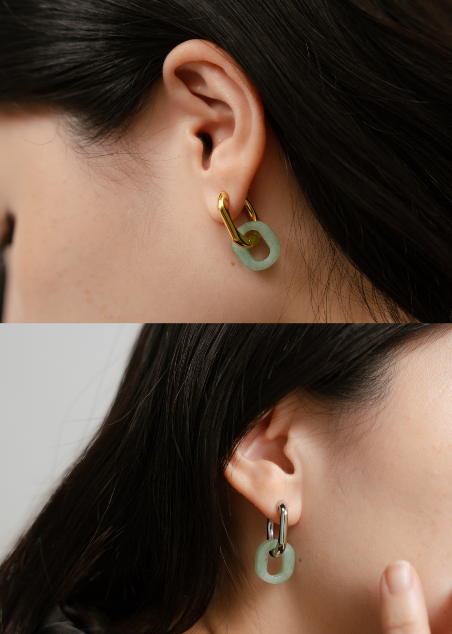 Courage Jade Aventurine Duo