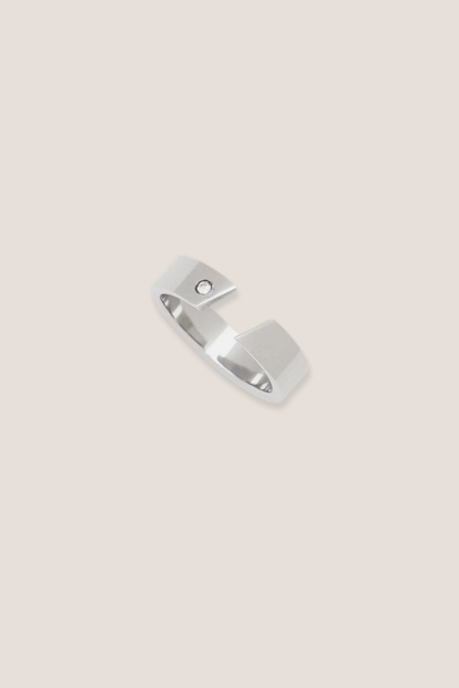 Hera Slim Silver Ring