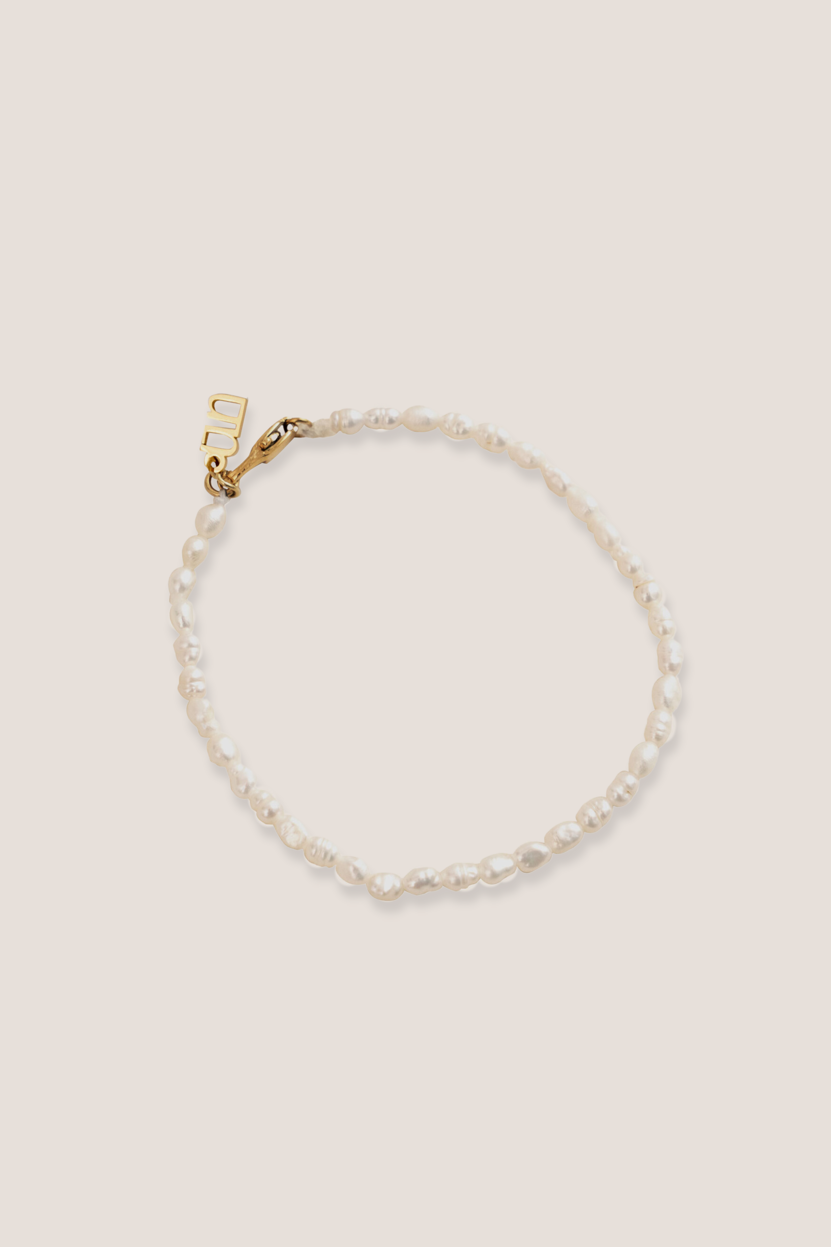 Fucata Baroque Freshwater Pearl Gold Bracelet