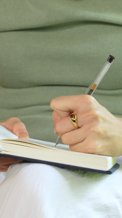 Fig Gold Ring
