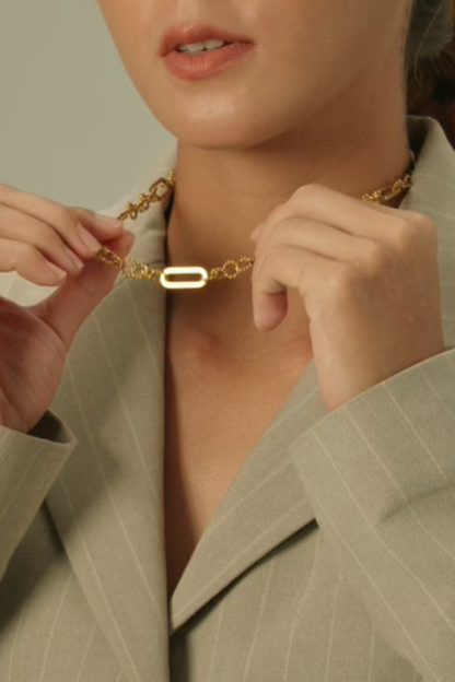 Dalia Gold Link Chain Necklace