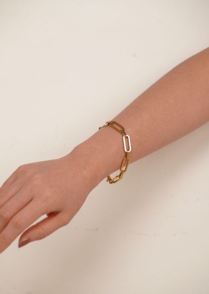 Galore Gold Link Chain Bracelet
