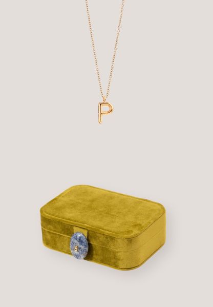Wishkeeper Jewellery Box + Alphabet Gold Necklace