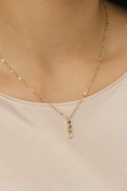 Desire Mystic Gold Chain Pendant Necklace