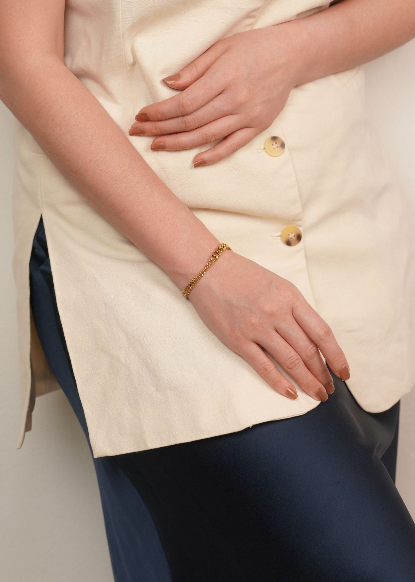 Ola Gold Chain Bracelet