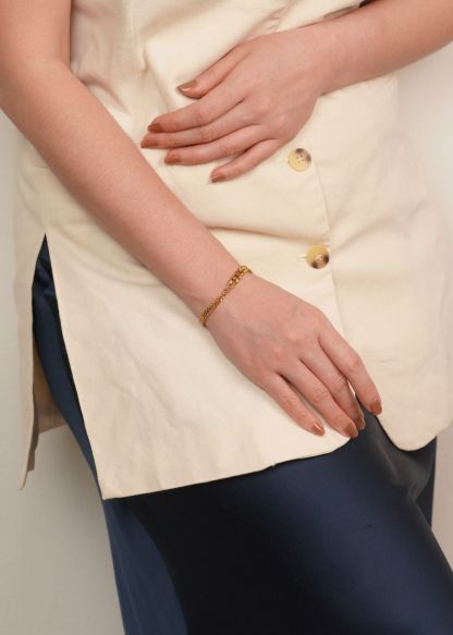Ola Gold Chain Bracelet