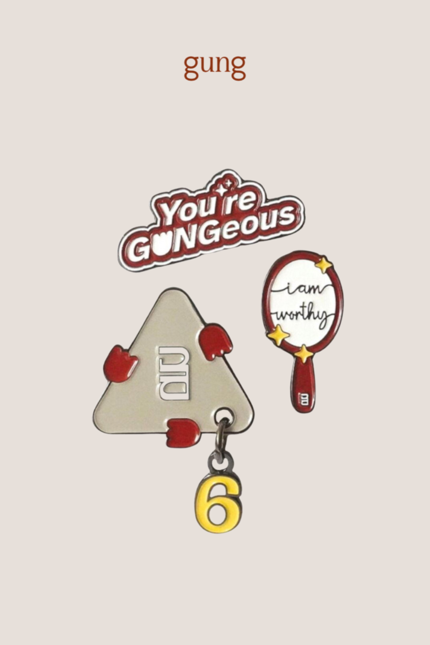 Self-Affirmation Enamel Pin