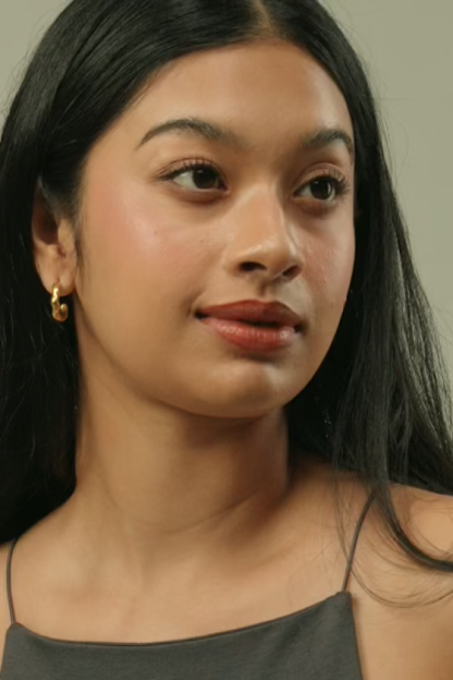 Aurora Irregular Gold Earrings