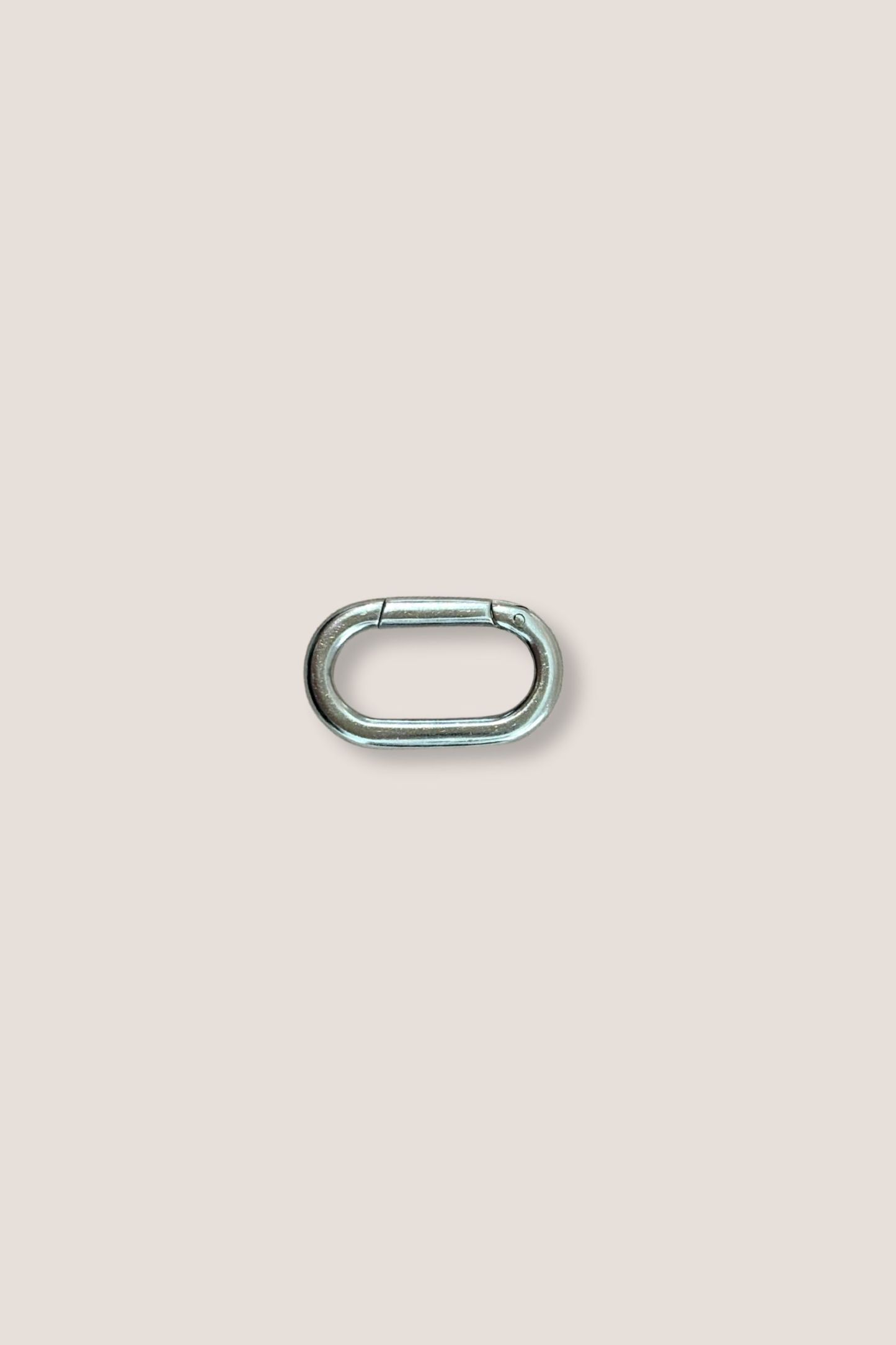 Silver Push Clasp 