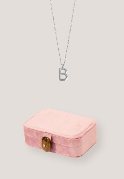 Wishkeeper Jewellery Box + Alphabet Silver Necklace