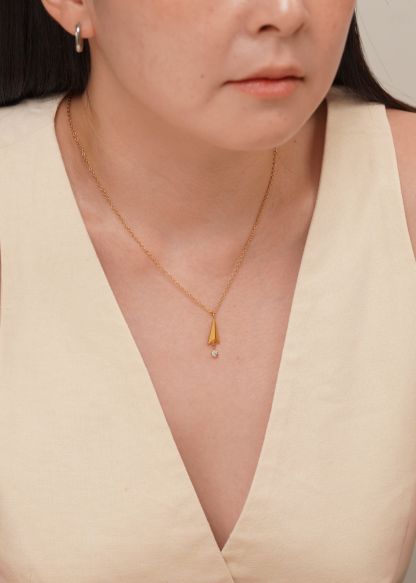 Bibelot Gold Chain Pendant Necklace