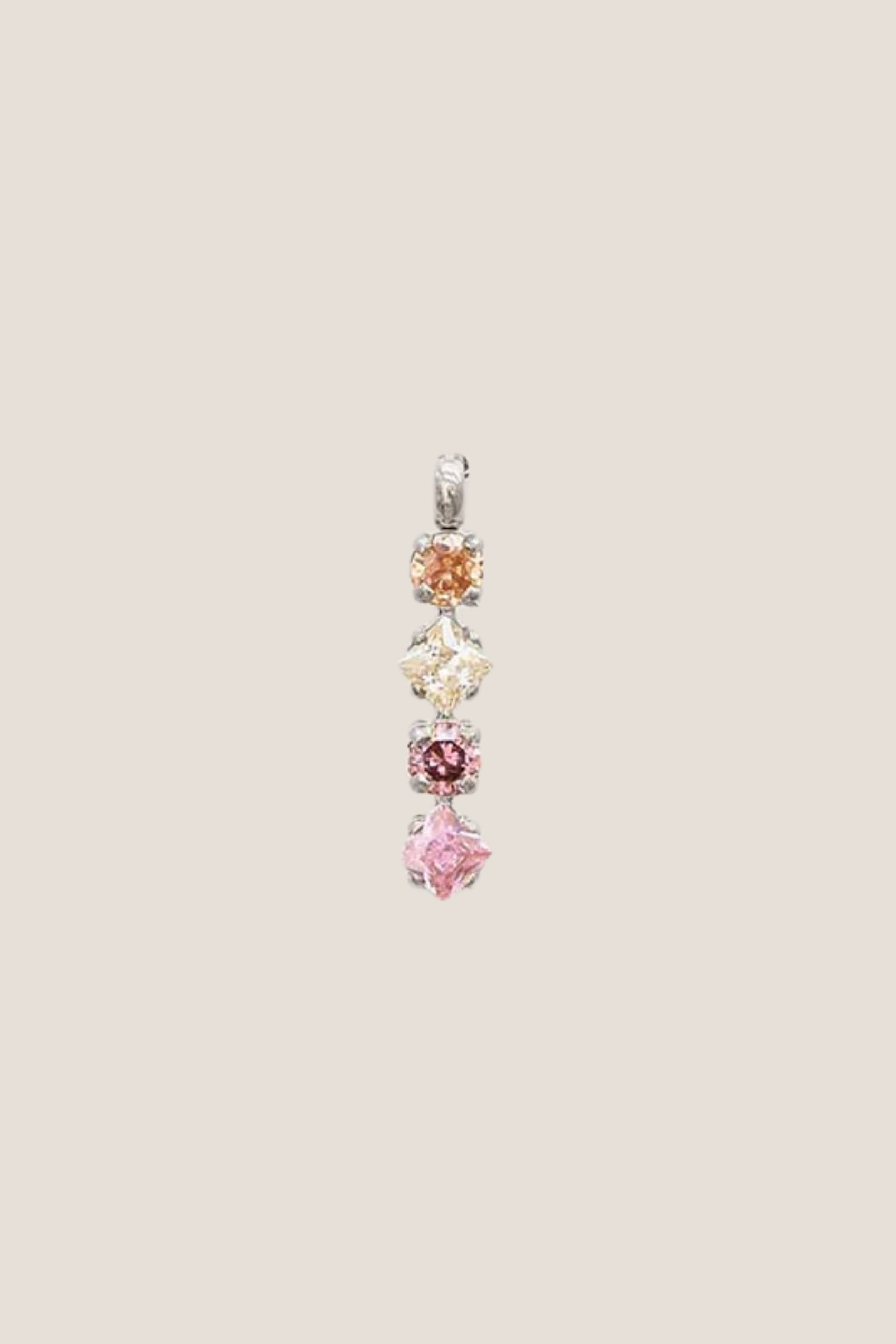 Romantic Mystic Silver Charm