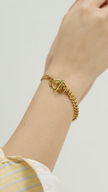 Ola Gold Chain Bracelet
