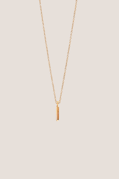 Alphabet Gold Chain Pendant Necklace
