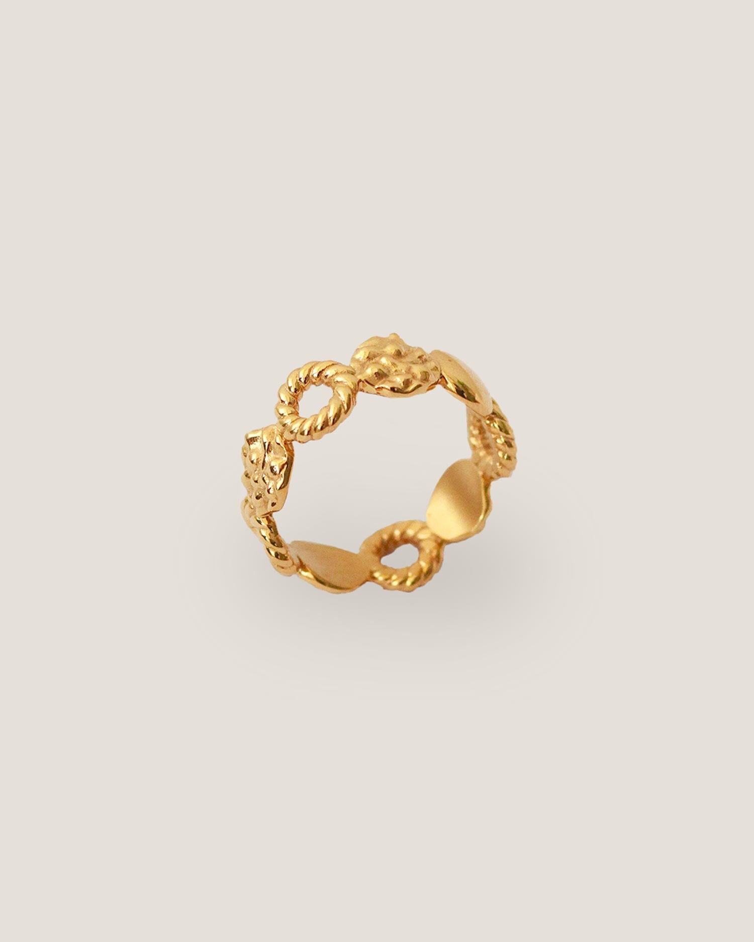 Aria Bold Gold Ring