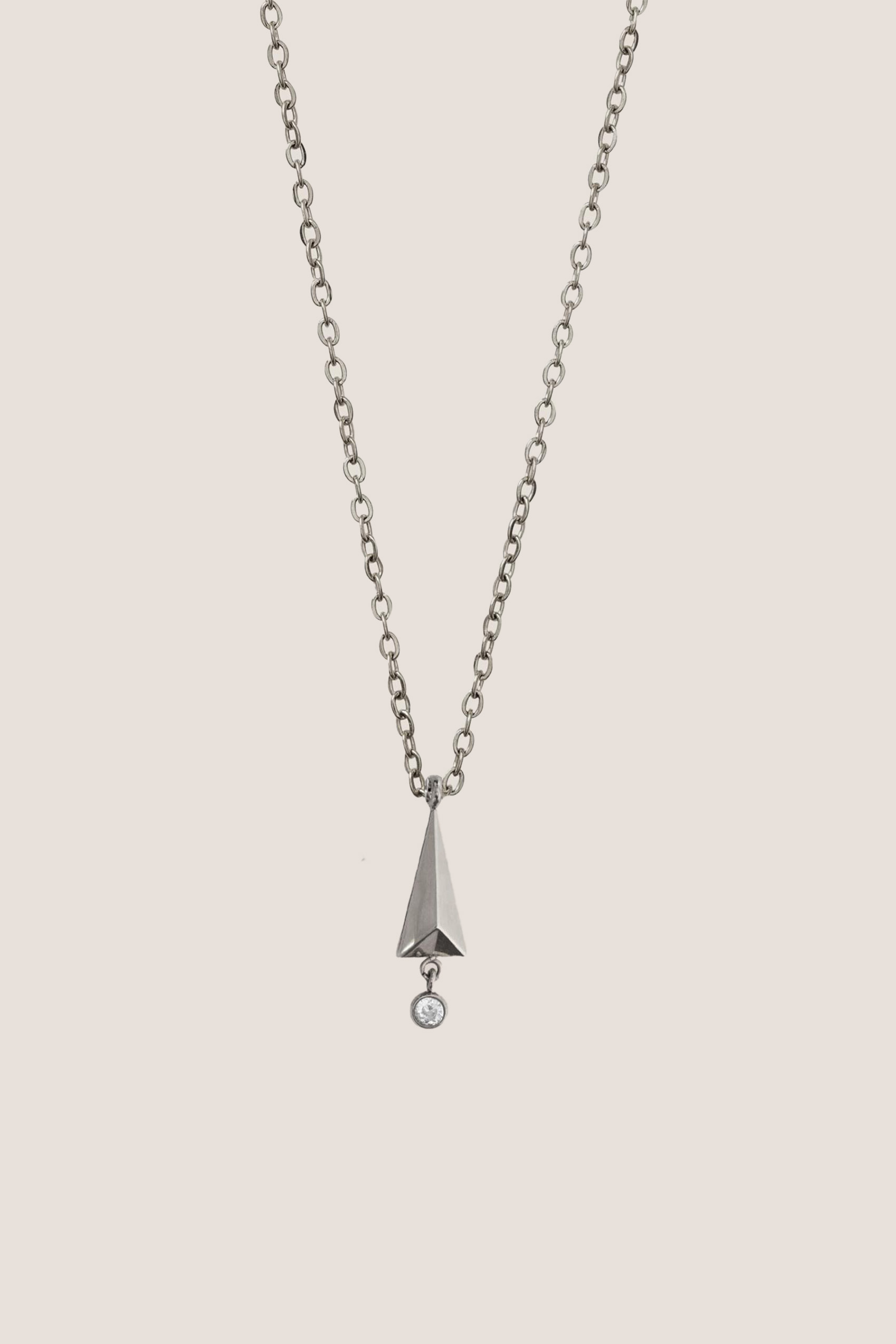 Bibelot Silver Chain Pendant Necklace