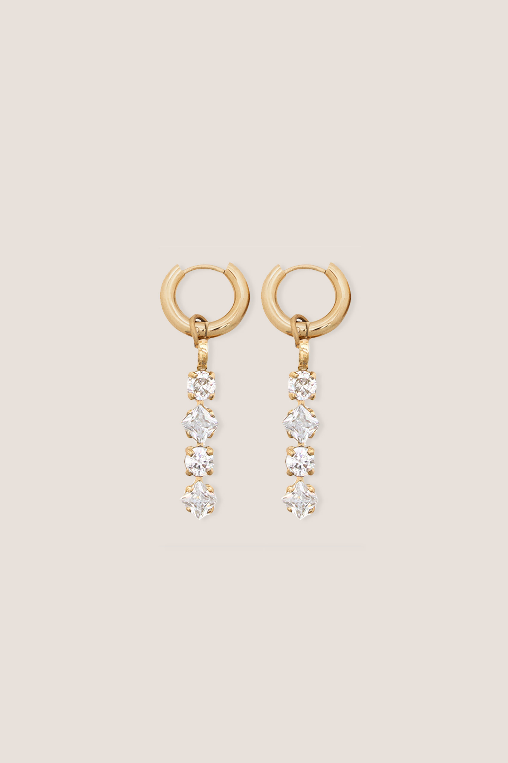 Classic Mystic Mini Gold Hoop Earrings