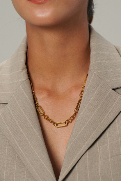 Dalia Gold Link Chain Necklace