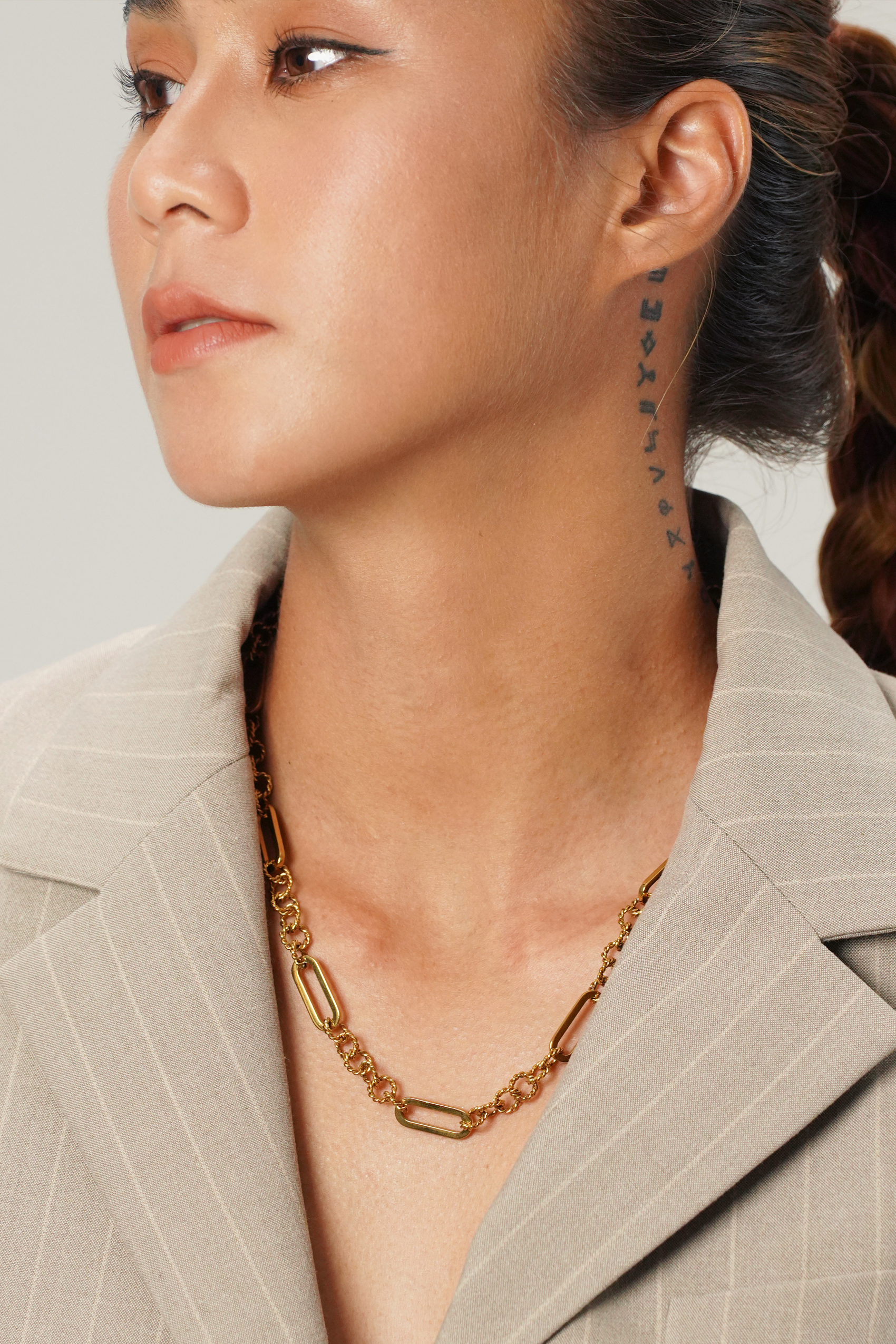 Dalia Gold Link Chain Necklace