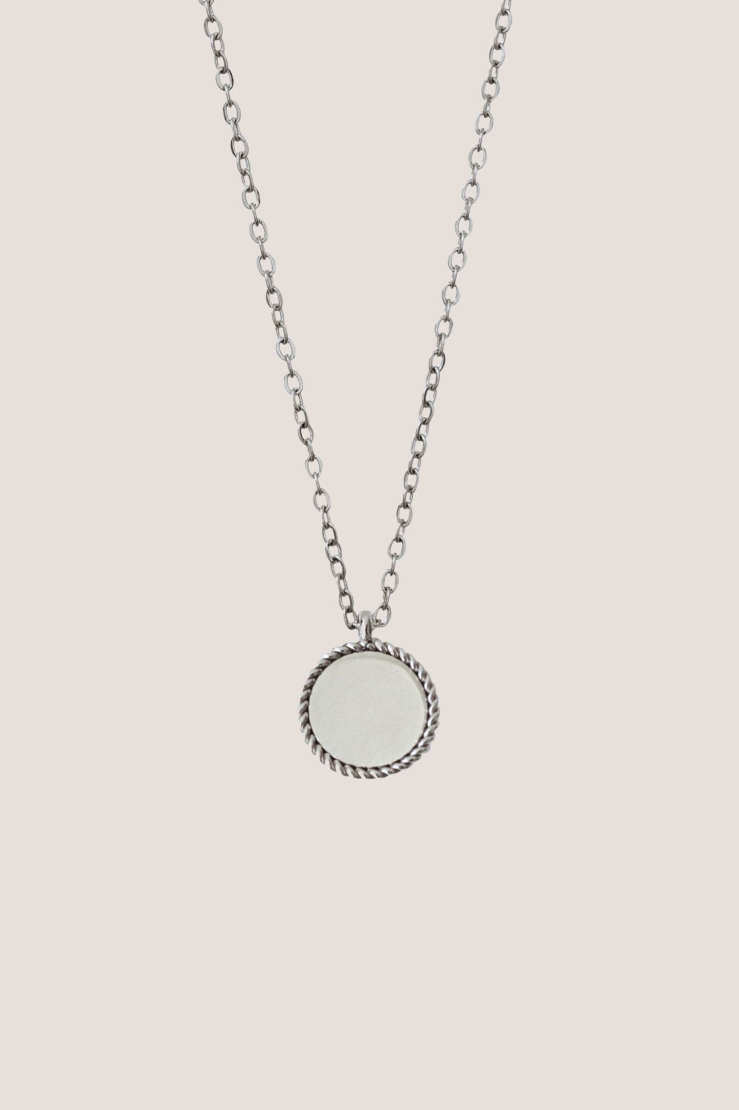 Dana Silver Chain Pendant Necklace