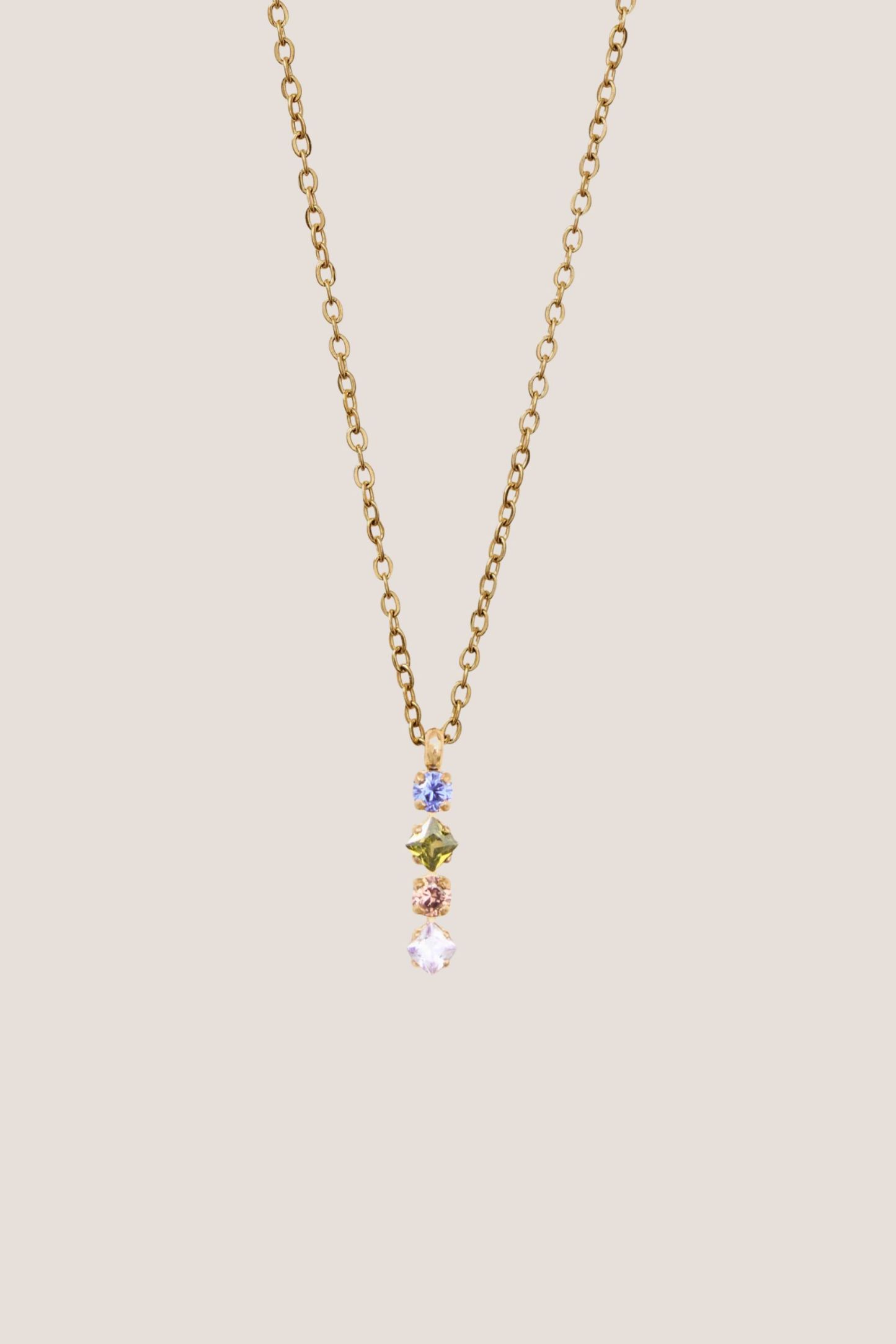 Desire Mystic Gold Chain Pendant Necklace