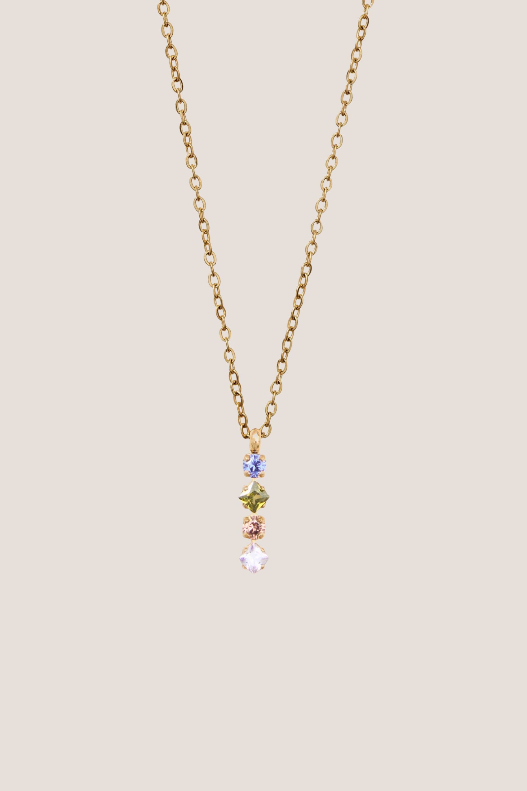Desire Mystic Gold Chain Pendant Necklace