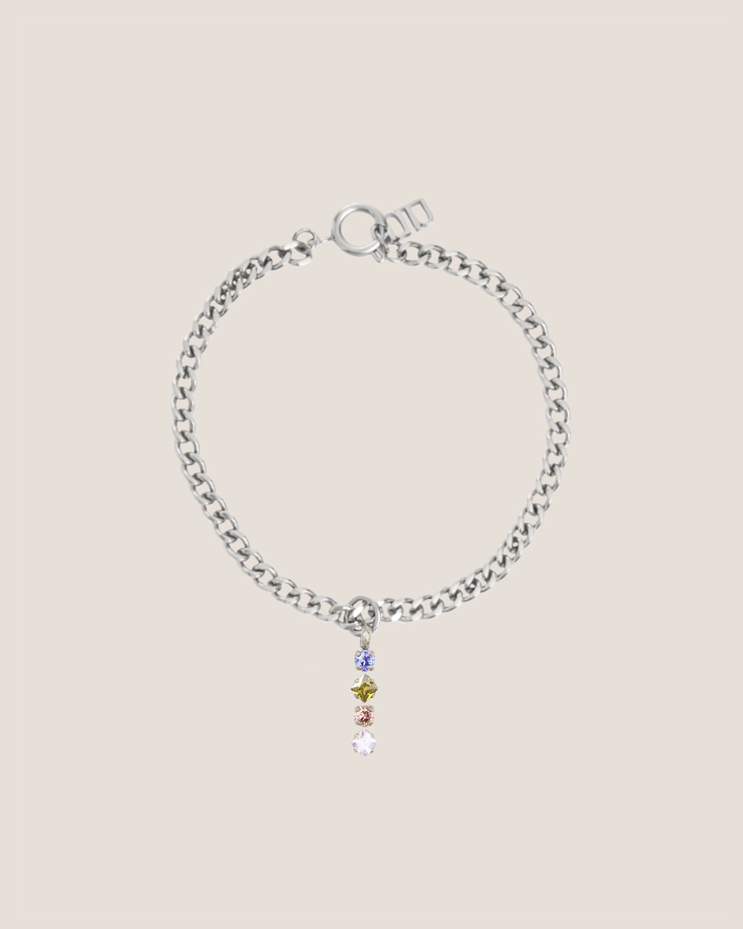 Desire Mystic Pendant Silver Bracelet