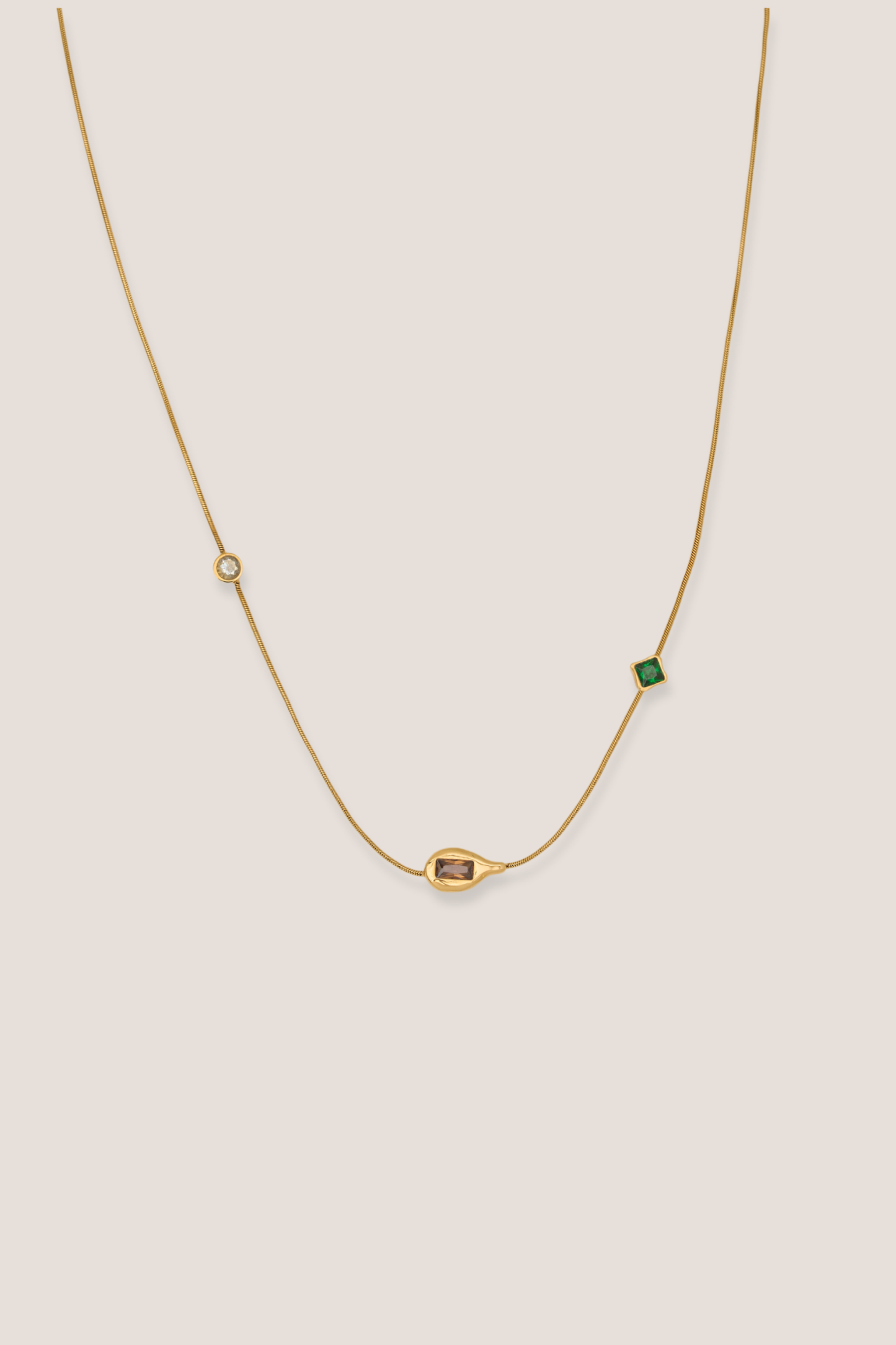 Fig Gold Chain Necklace