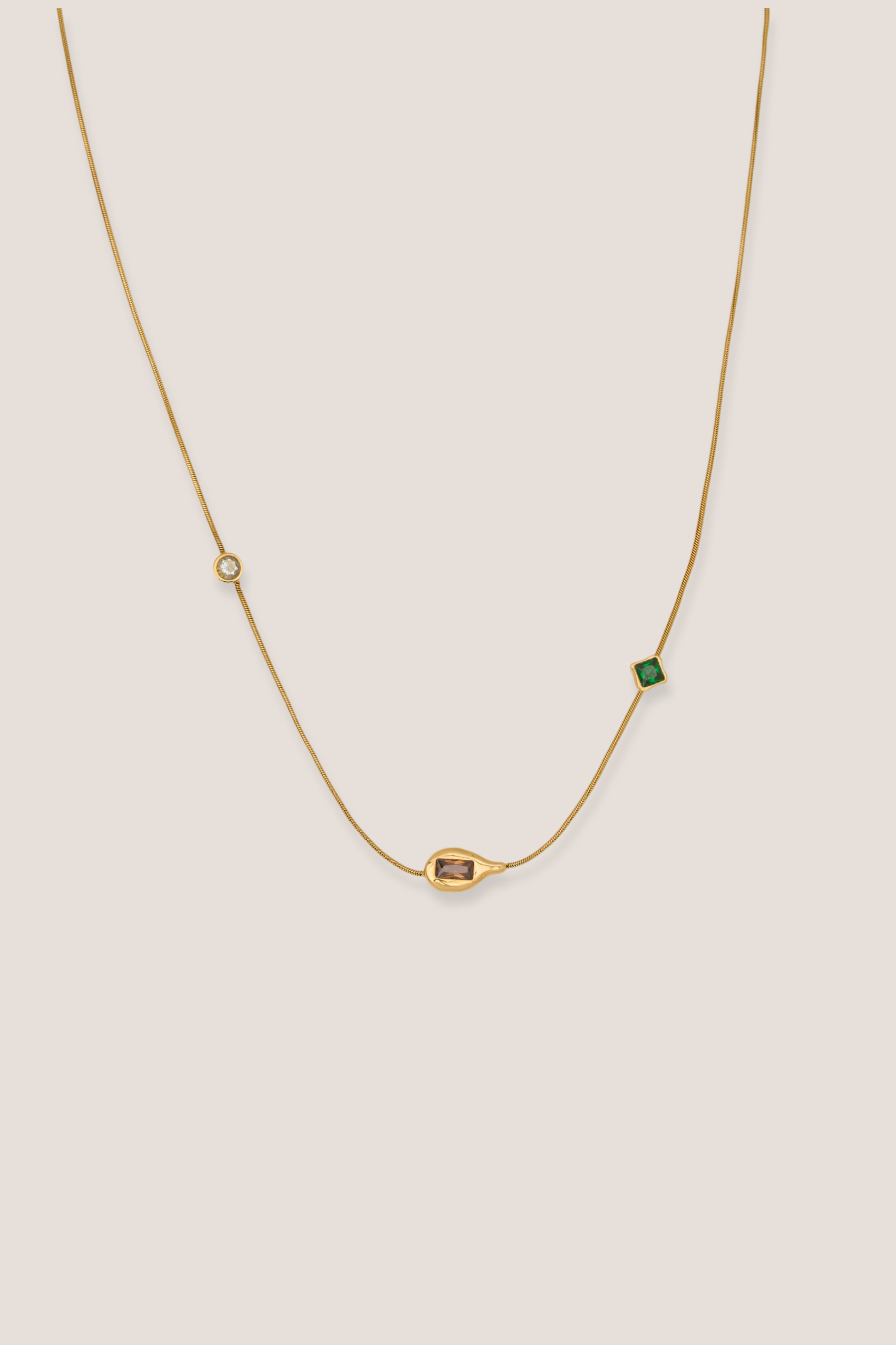 Fig Gold Chain Necklace