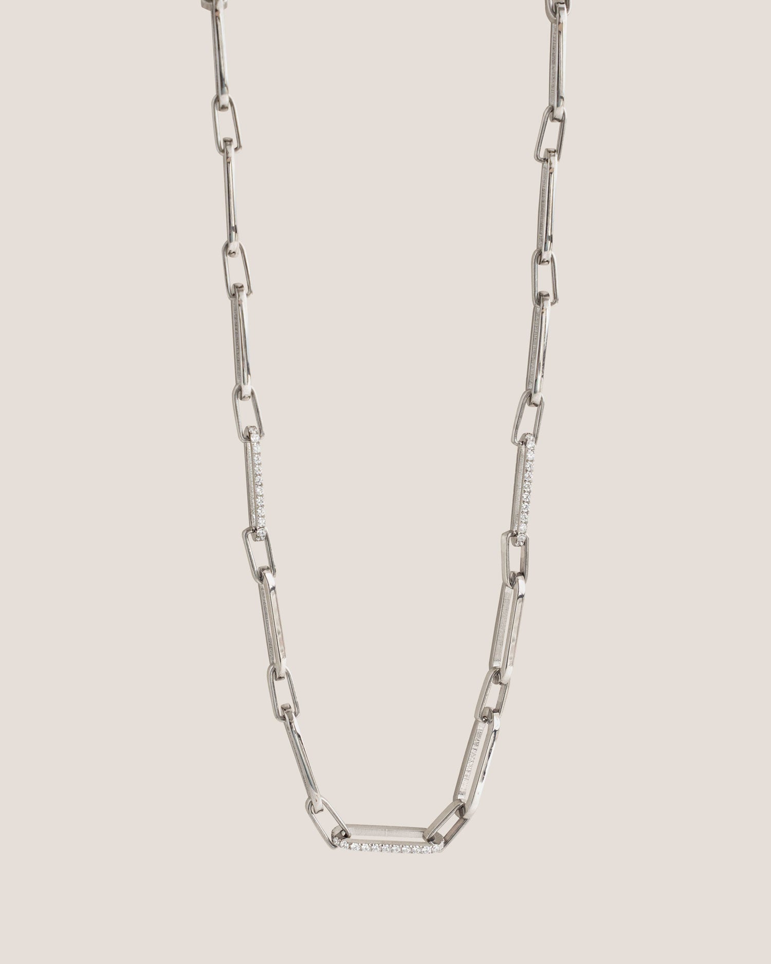 Galore Silver Link Chain Necklace