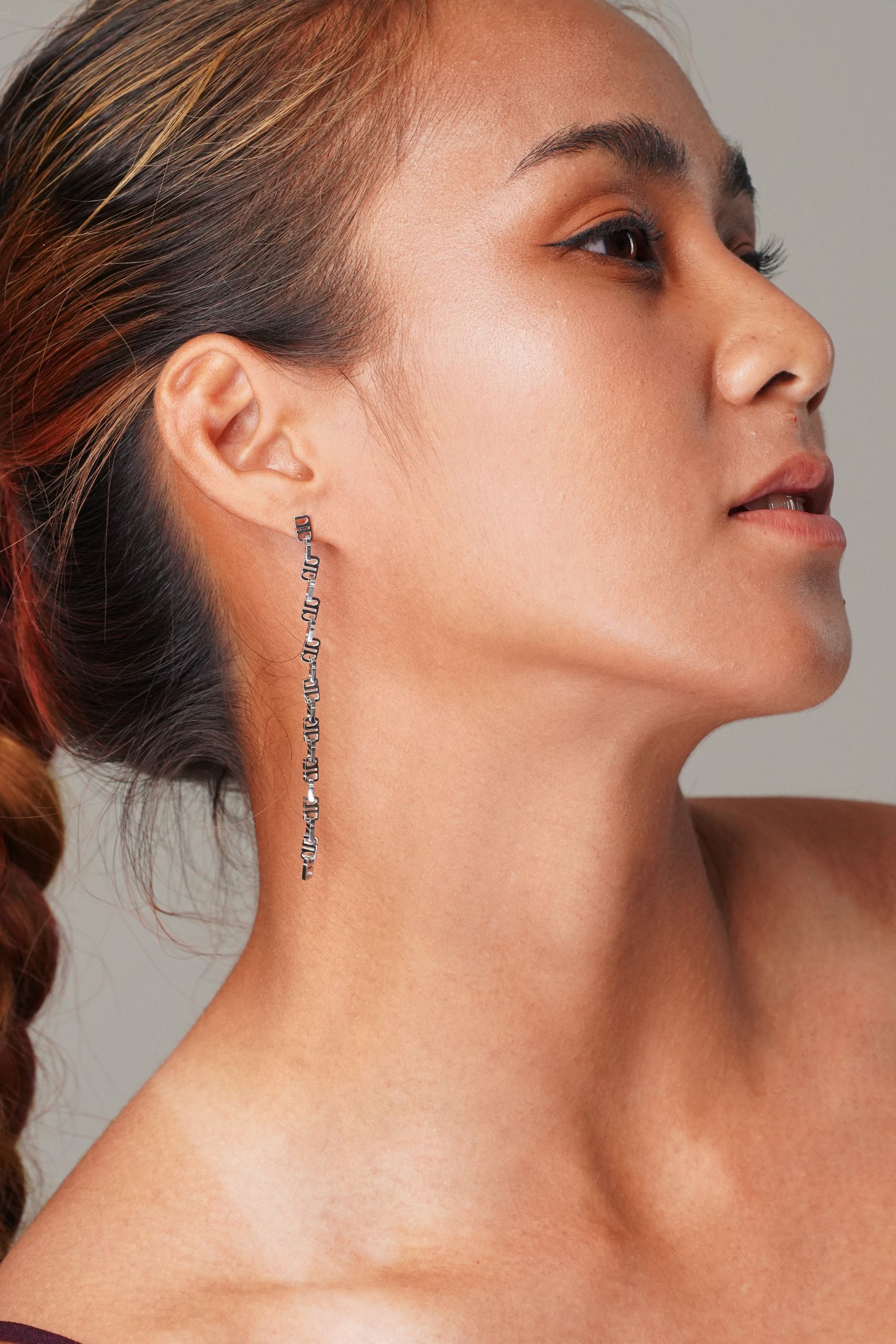 Gung Iconic Drift Silver Earrings
