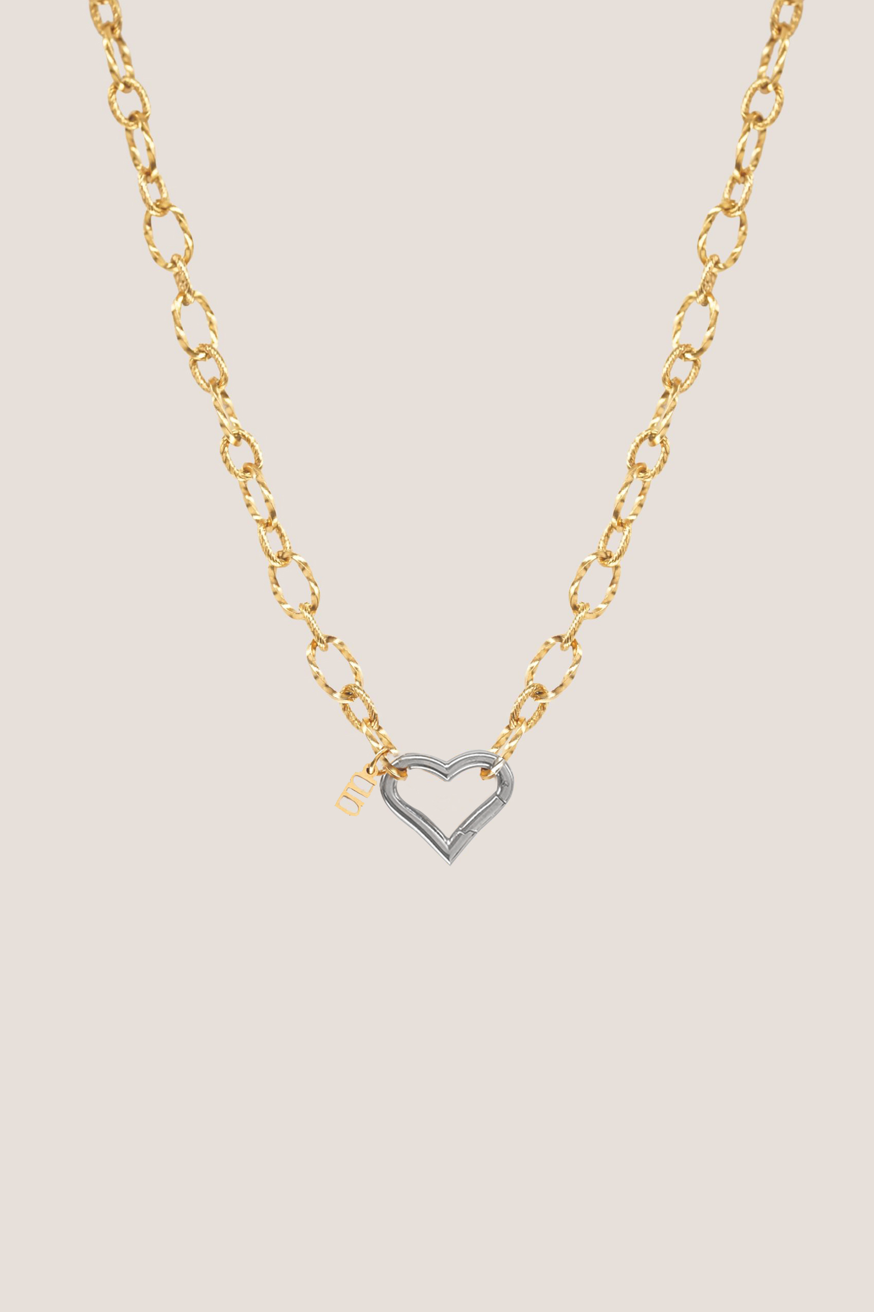 Nue Mixed Metal Gold Necklace
