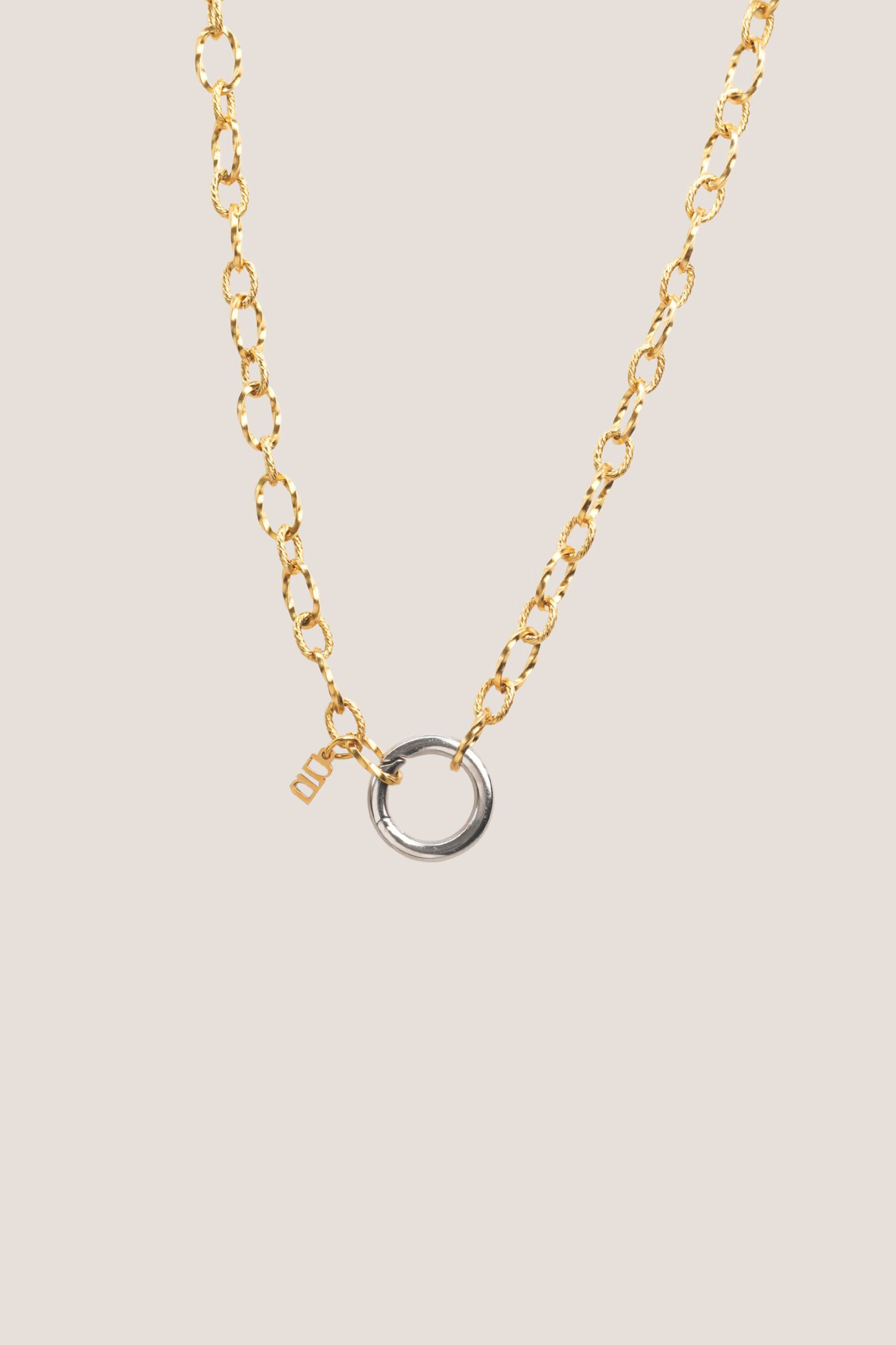 Nue Mixed Metal Gold Necklace
